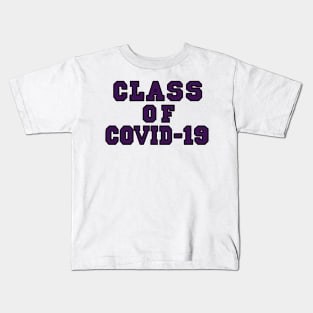 Class of Covid-19 Purple Kids T-Shirt